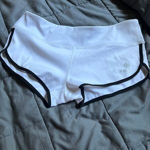 White booty shorts NWOT